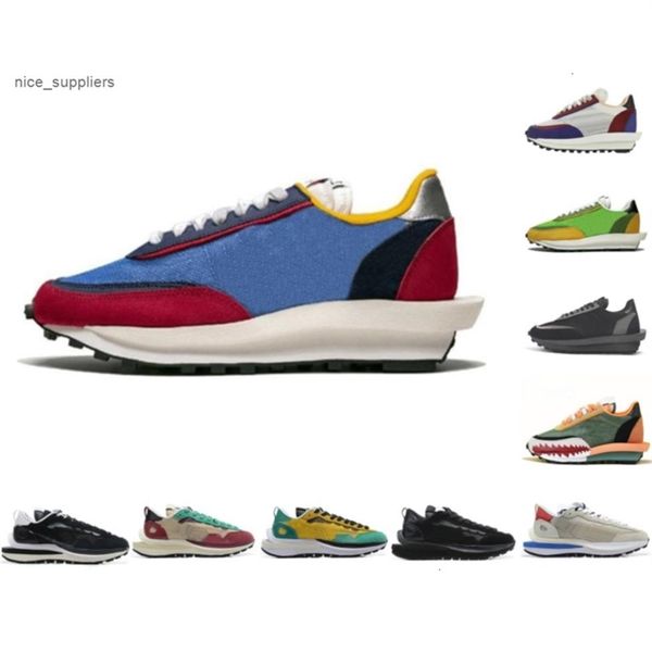 

2021 ldv waffle daybreak mens casual shoes summit white black nylon wolf grey platform women men trainers sports sneak292i