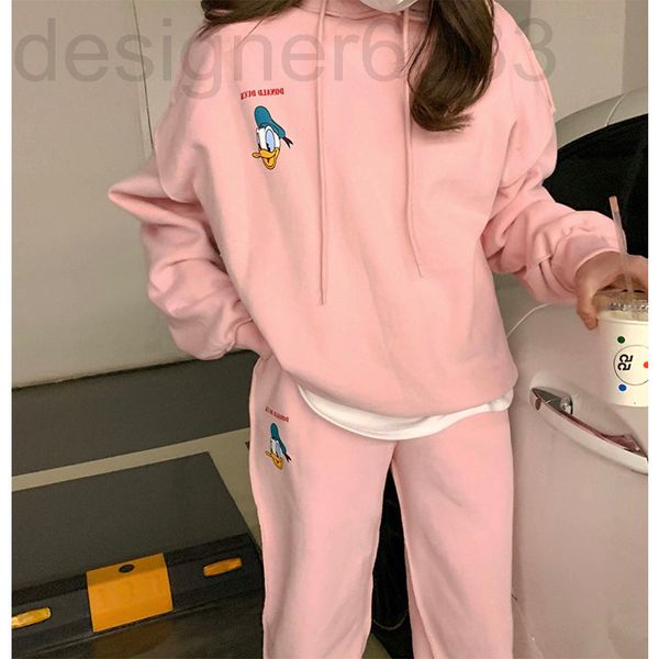

men's tracksuits designer 9153# pink plush thickened casual sportswear two-piece set of clothes and trousers for women in autumn winter, Gray