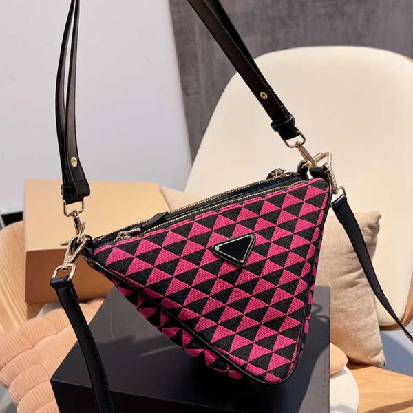 

designers bags women shoulder bag handbag messenger totes fashion metallic handbags classic pretty embroidery leather triangle bags