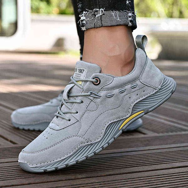 

men's sports casual shoes everyday versatile shoes round toe straps flat heel comfortable and breathable outdoor men's shoes y2205, Black