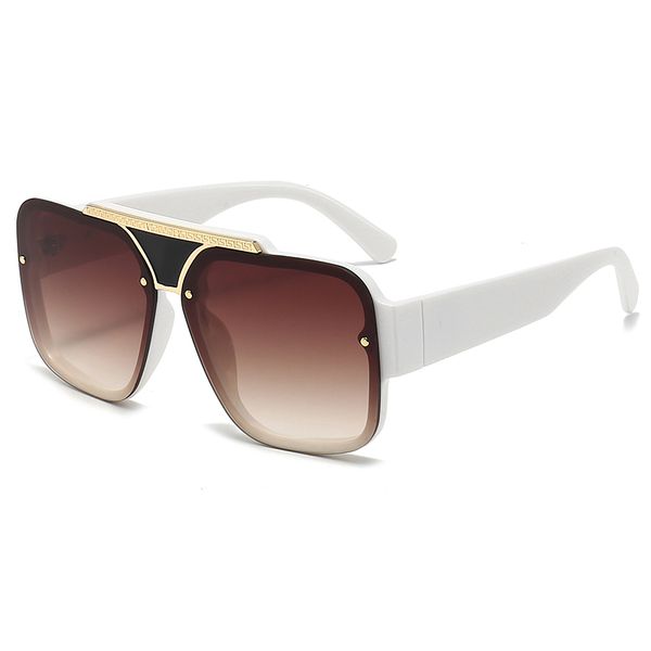 

2022 fashion luxurys wholesale designers woman 8687 designer sunglasses for mens womens brand sun-glasses beach goggles women glasses 8color, White;black