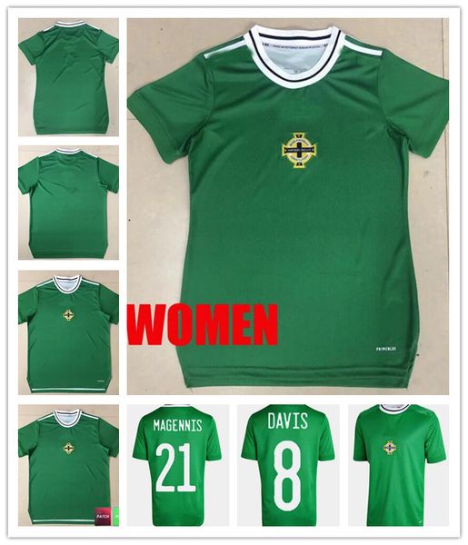 

2022 northern ireland soccer jerseys lafferty evans football shirt davis mcnair magennis green man white men kids kit white 22 23 uniform wo, Black;yellow