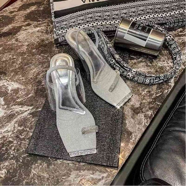 

sandals line with fairy sandals in spring versatile thin heels high, Black