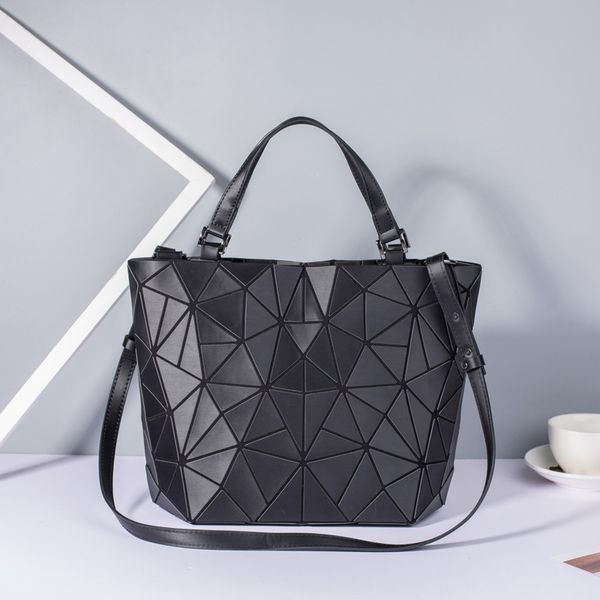 

designer bag folding bucket hand tote bags single messenger bag for women fashion geometric rhombus handbags crossbody handbag wallets whole