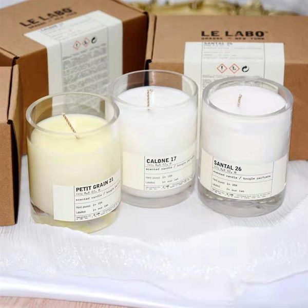 

ready in stock le labo fragrance for man and women petit grain21 calone17 santal26 candle frangrence candles incense 226d