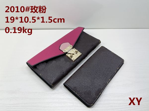 

women wallets fashion designers luxury purse cluth brand card bag men wallet passport holder card pack pu leather cheque book old flower who, Red;black