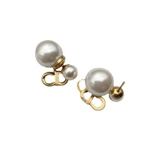 

earrings female geometric rotation nose group size pearl style earrings, Black