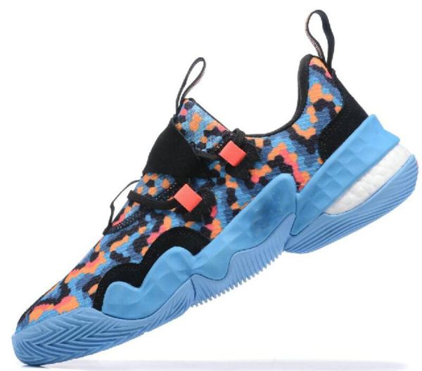 

trae young basketball shoes 1 hawks christmas ice trae men 2022 bahia light blue vivid red cloud white sprot shoe sneakers 7-12 a3, Black