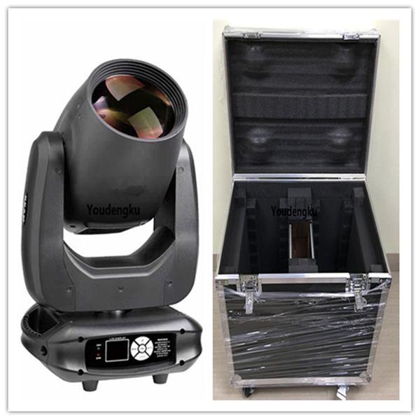 

4pcs with flightcase dj wedding clay paky sharpy beam stage moving head 9r 275w beam light