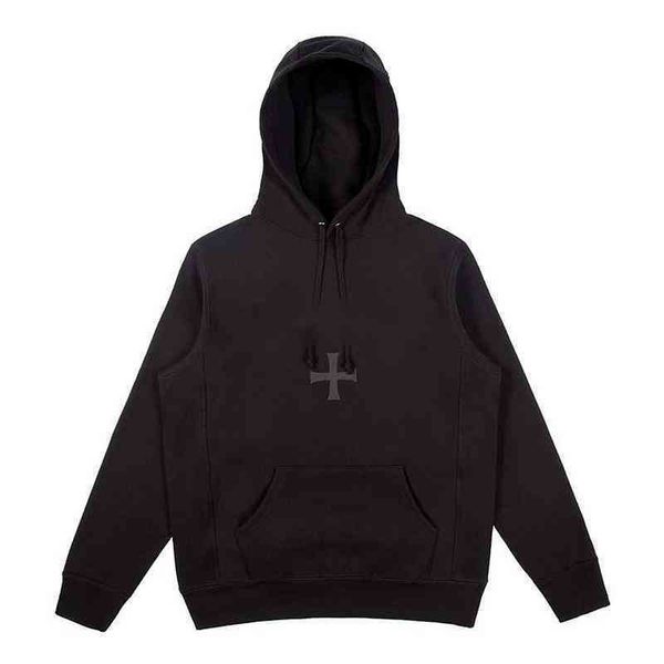 

hoodie for men and women no 22 letter print american sweatshirt trendy brand pullover cotton men's and women's jacket, Black