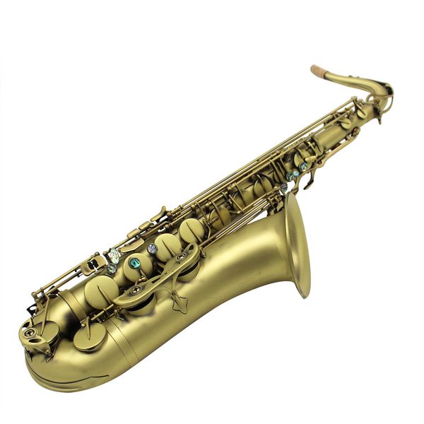 

high grade professional foggy antique color tenor saxophone