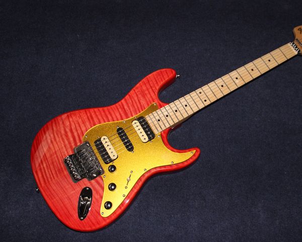 

electric guitar body basswood maple fingerboard left big head