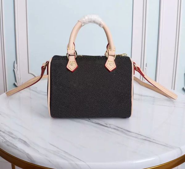 

designers women shoulder bags mini messenger travel bag classic style fashion flowers lady totes luxury handbags speedy 16cm with strap