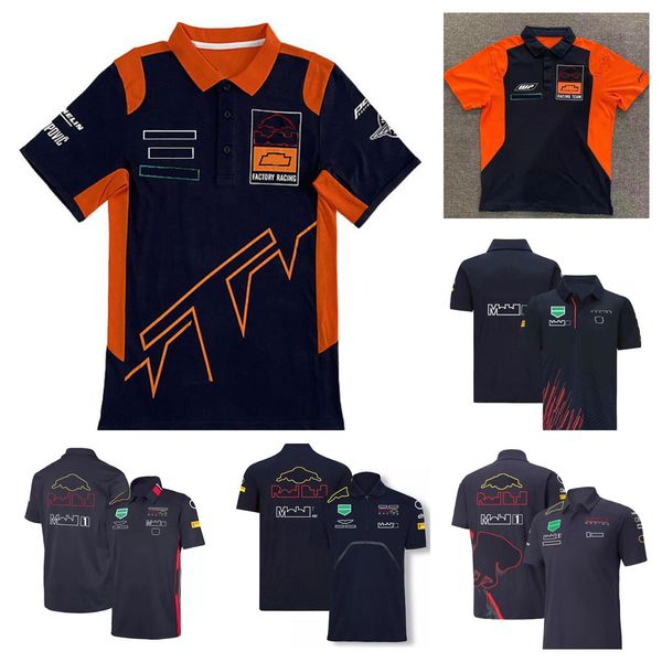 

motorcycle polo shirts 2022 new team short-sleeved shirts with the same customization