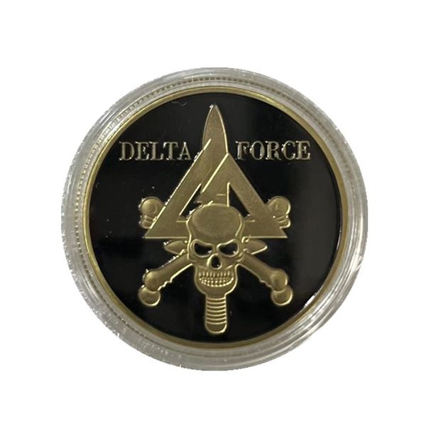 

gift united states delta force souvenir gold plated coin department of the navy collectible challenge commemorative coin.cx