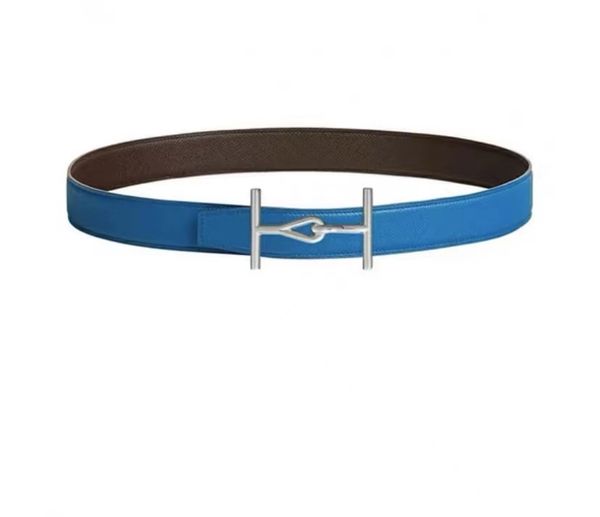 

belts men designer brand luxury double buckle belts women's fashion leather belts for men classic casual double-sided waistbands for wo, Black;brown