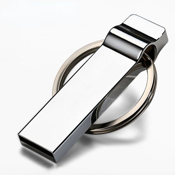 Fast Speed ​​Metal USB Flash Drive 2.0 Pen Drive 64 ГБ 128 ГБ USB -флэш -память портативный жесткий диск 32 ГБ 16 ГБ Pendrive USB