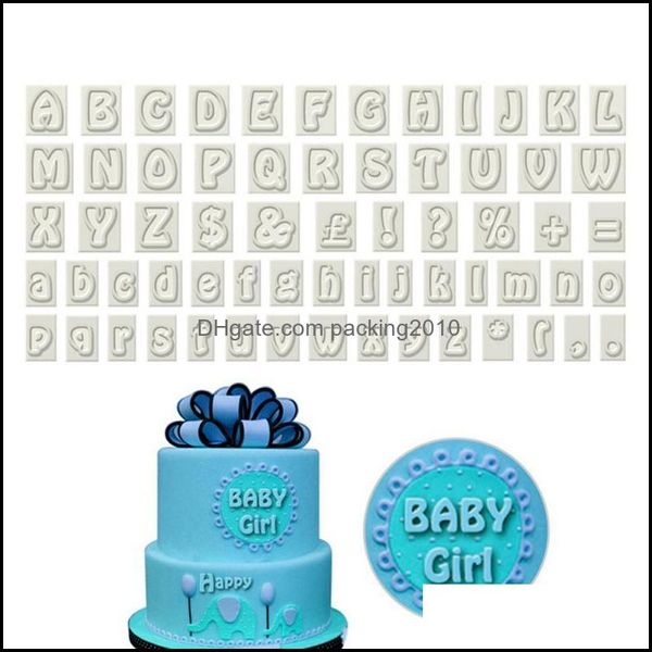 Backen Gebäck Werkzeuge Backformen Küche Esszimmer Bar Hausgarten Küche Zeichen Alphabet Buchstaben Kuchenform Coo Dhwvo