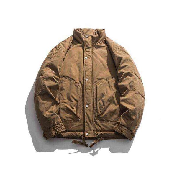 

parkas men's down white background picture 2022 winter jacket duck 80%men's t220809, Black