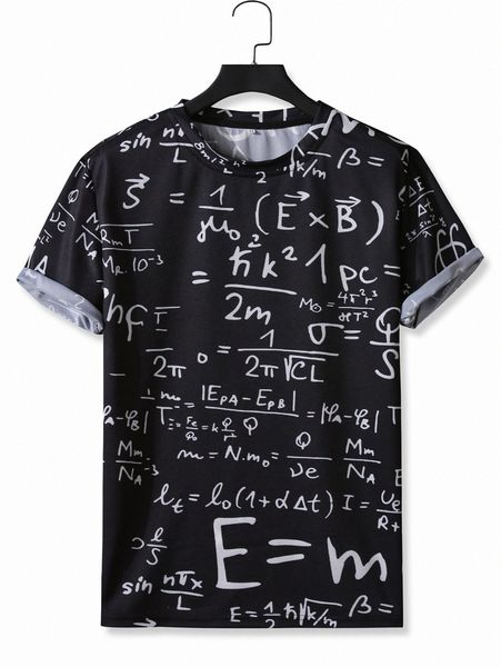 

men formula print tee 03iw#, White;black