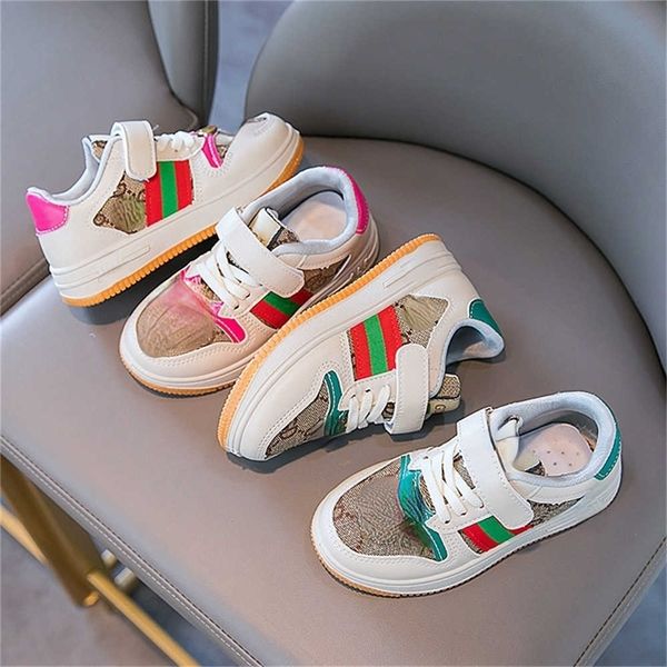

boys girls skateboard running basketball shoes summer 2022 casual sneakers toddler kid sports outdoor athletic shoe trainers t345shv, Black