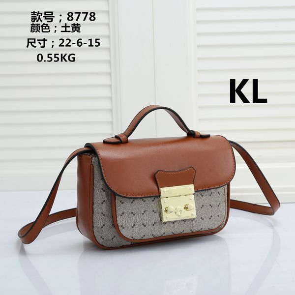 

women's designers luxury famous shoulder bag totes purse handbag message bags cluth brand classic crossbody flap pu leather #8778 22cm