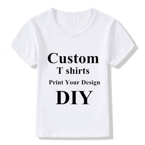

custom children t shirt diy print your design kids t-shirts boys girls tee shirts printing contact seller frist, Blue