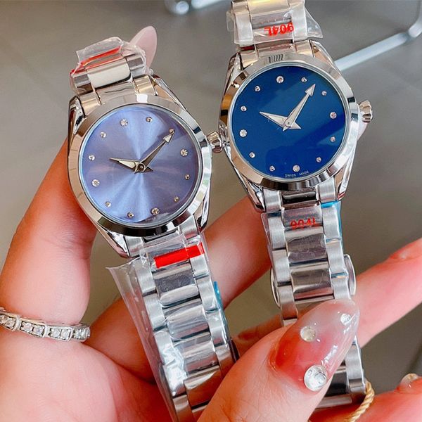 

fashion mechanical elegant ladies watch 28mm stainless steel strap sapphire crystal oyster perpetual designer watch luxury watches popular m, Slivery;brown