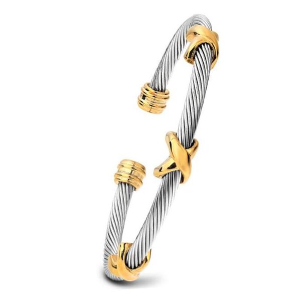 

bangle fashion jewelry stainless steel bracelets bangles women selling party accessories woman bracelet gift, Black