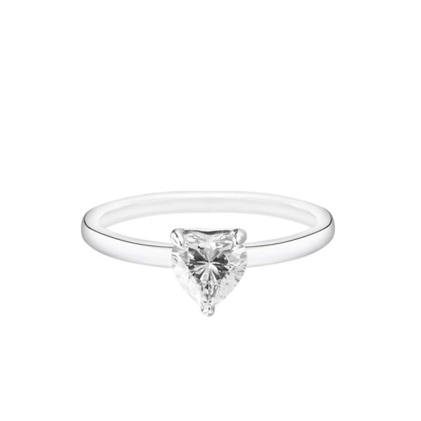 

sparkling heart solitaire ring female rings for jewelry making sterling-silver authentic pure sterling wholesale european style mother'