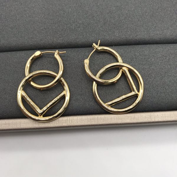 

classic studs designer earrings fashion ladies premium jewelry2, Golden;silver