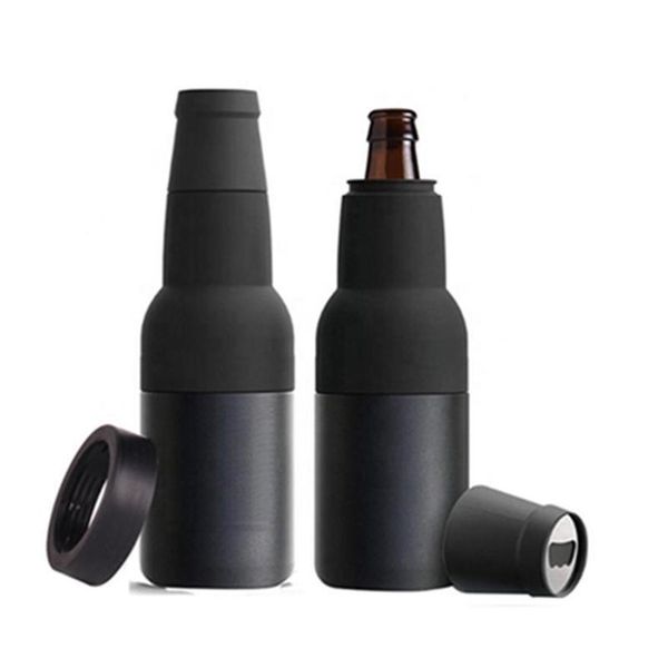 

beer bottle can cooler mugs tumblers vacuum insulated double walled stainless steel wine bottles cooler with opener sxa27