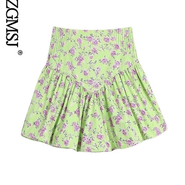 

nlzgmsj zbza mini skirts women high waist skirt floral print summer holiday skirt clothing 03 220526, Black