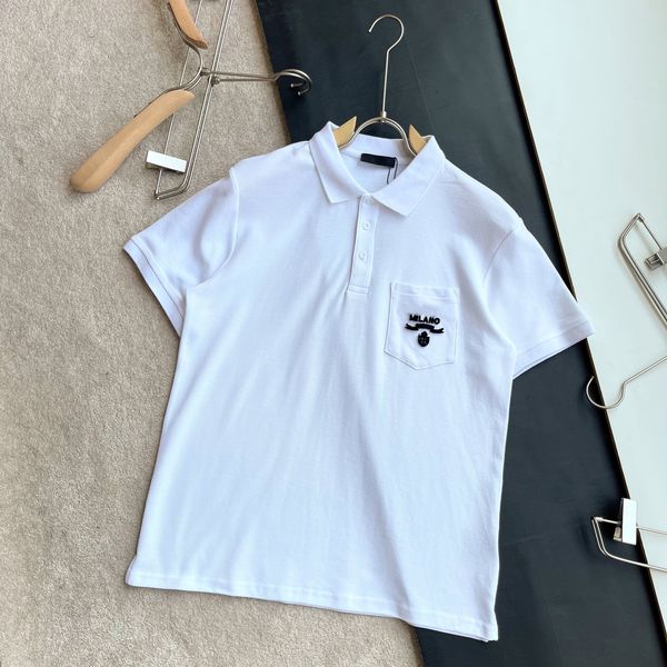 

men designer clothing polo shirts luxury italian mens polos short sleeves fashion men summer embroidered bee tshirts asia size m-3xl 59, White;black