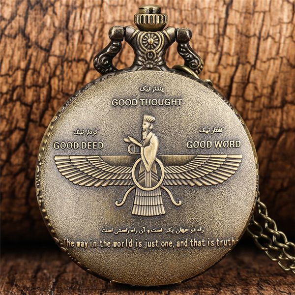 

antique scholar elderly design watches analog quartz pocket watch 80cm necklace chain good thought deed word clock, Slivery;golden