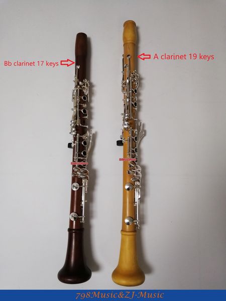 

first one sr new boxwood a clarinet with mouthpiece silver plated 19 keys