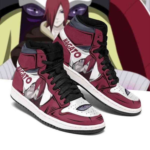 

nagato shoes eyes costume boots anime sneakers, Black