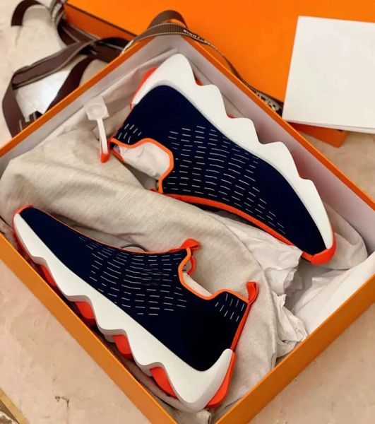 

perfect brands eclair sneaker shoes women's graphic design trendy knit white rubber sole runner technical canvas outdoor sports eu 35-, Black