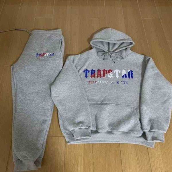 

2022 selling luxurys designers trapstar hoodie fabric hooded vests sweat suits for men sweatshirt, Black