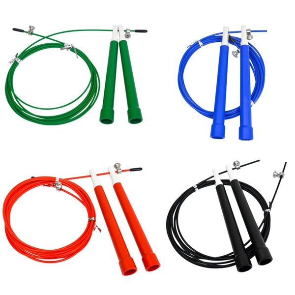 

25mm upgrade steel wire skipping skip adjustable jump rope fitnesss equipment exercise workout 3 meters 220623