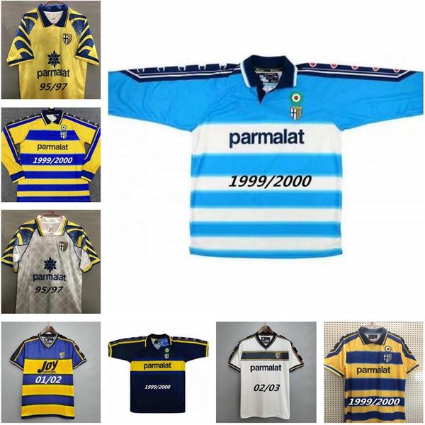 

parma calcio retro soccer jersey classic 1995 1997 1998 1999 2000 2001 2002 2003 95 97 99 00 baggio crespo cannavaro vintage football shirt, Black;yellow