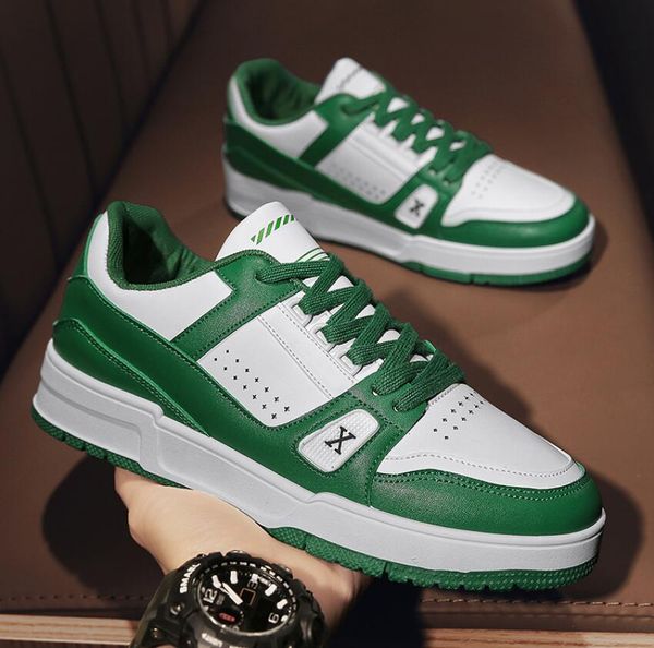 

men shoes 2022 new autumn winter chunky sneakers for men pu leather vulcanize shoes casual fashion platform sneakers femme shoes
