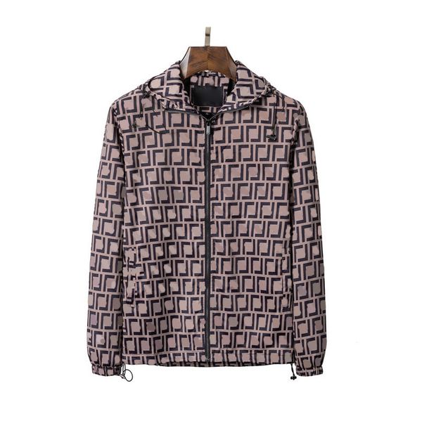 

2022 new designer men's jacket street tide spring and autumn fashion luxury classic of style high-end casual versatile, Black;brown