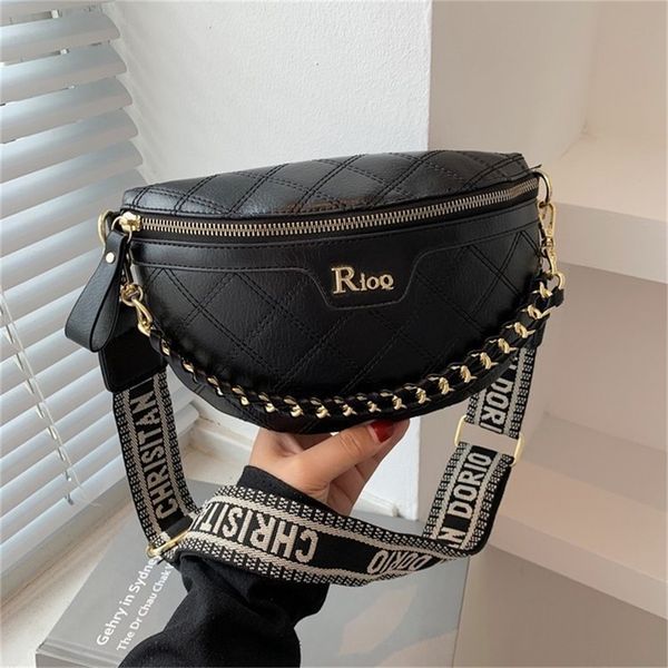 

style fashion solid color sewing waist chain crossbody 67% off store wholesale