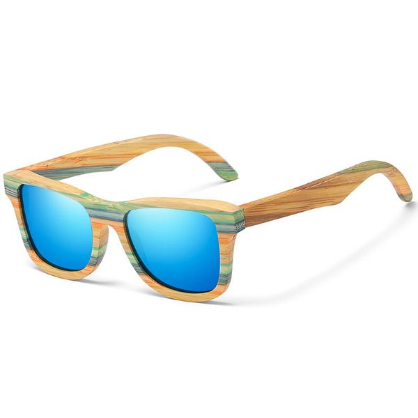 

sunglasses gm skateboard wood bamboo polarized for women mens brand designer wooden sun glasses uv protection lens s3834, White;black