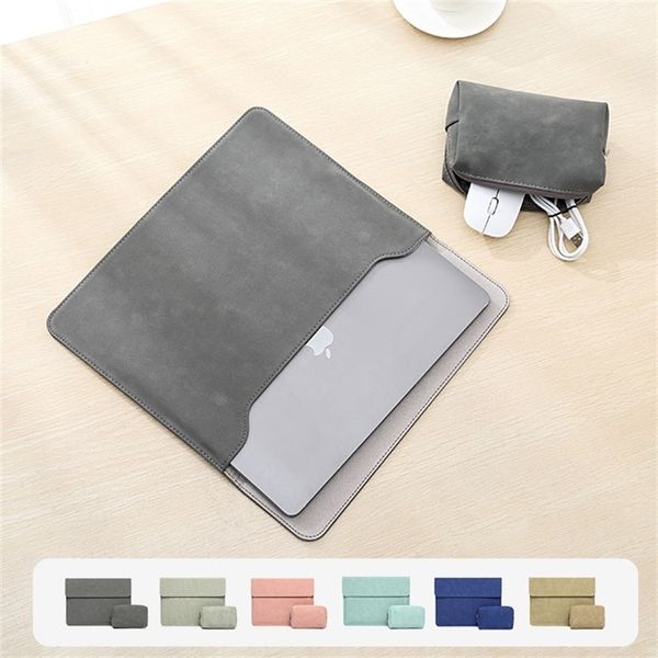 

lapbags pu leather lapbag for macbook pro case a2338 13 14 air m1 m 220823