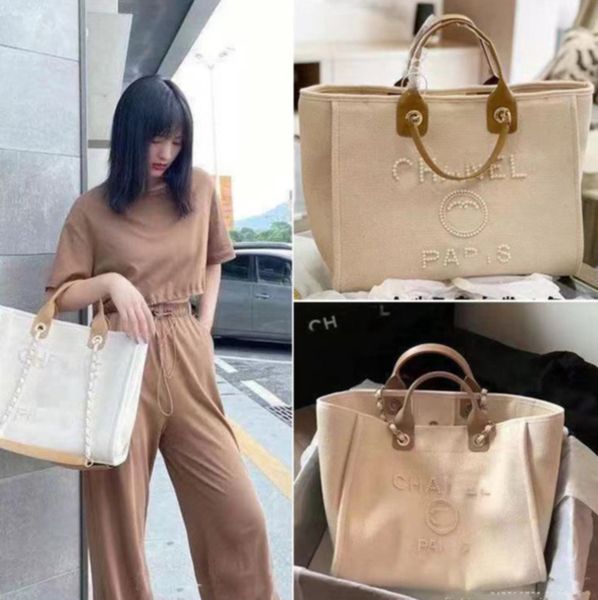 

classic designer fashion evening bags luxury handbag pearl brand label backpack womens beach handbags purse women canvas hand bag ladies kfl, Black;red