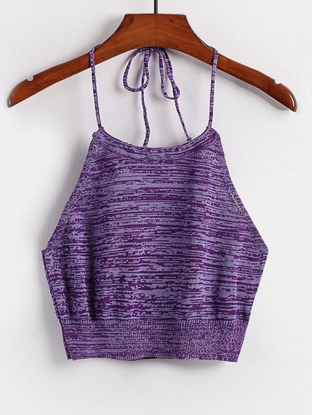 

tie back crop knit f8ba#, White;black