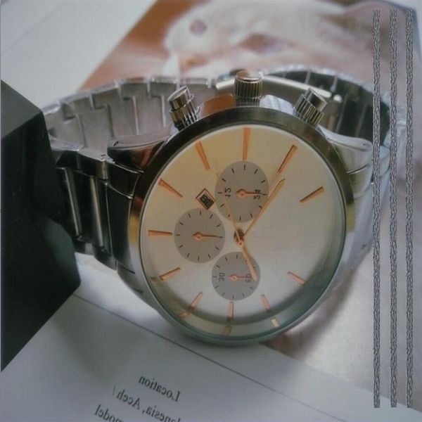 

nice good new clock simple designer watch luxury black blue rose gold men stainless steel wristwatch clock men198b, Slivery;brown