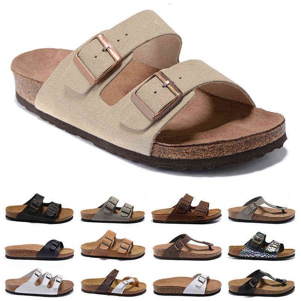 

designer men women birks sandals arizona gizeh slippers caliente verano flip flops hombres mujeres beach sliders outdoor indoor woody mules, Black